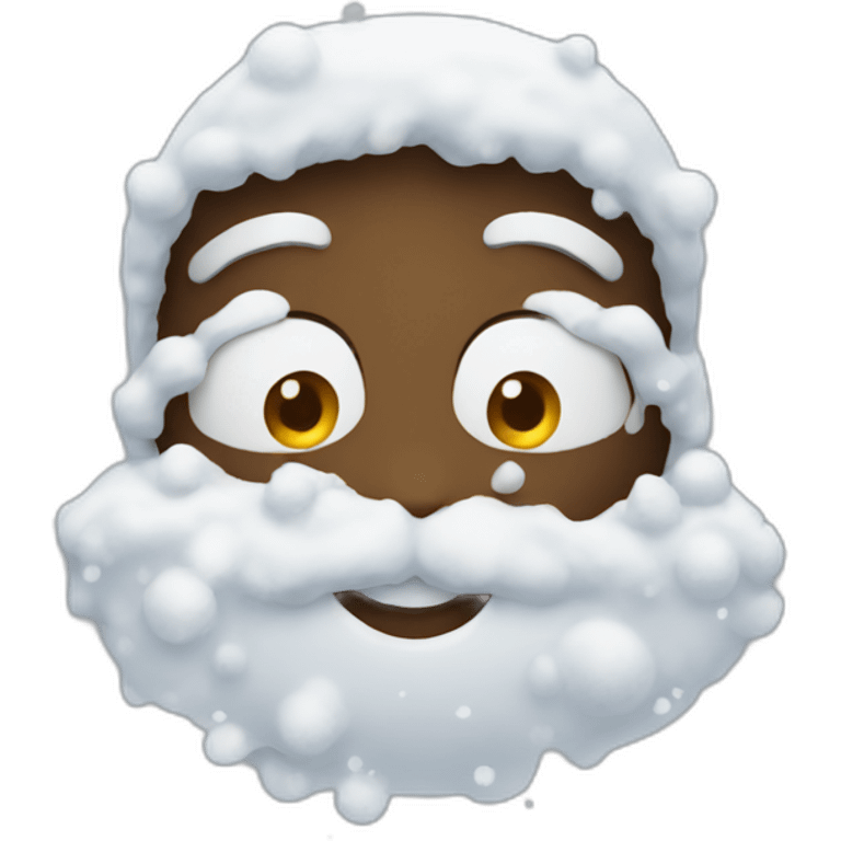 snow on the nose emoji