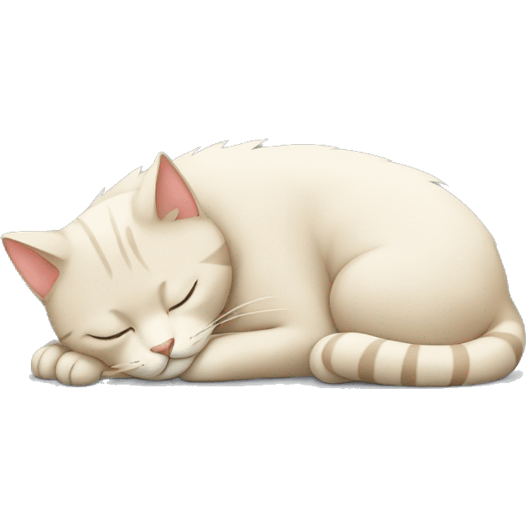 Sleeping cat  emoji