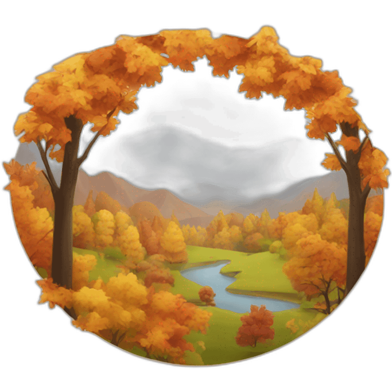 Autumn Landscape emoji