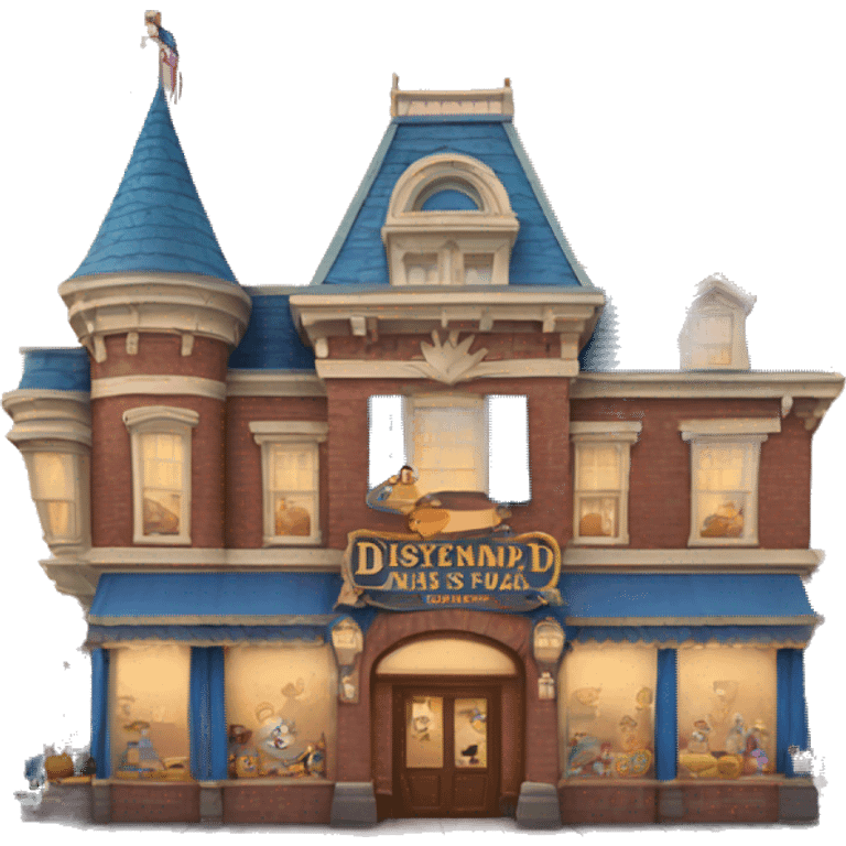 Disneyland Main Street usa  emoji