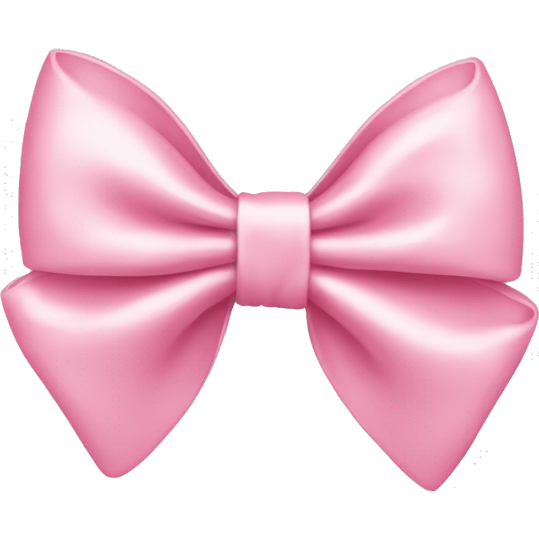 Light pink bow  emoji