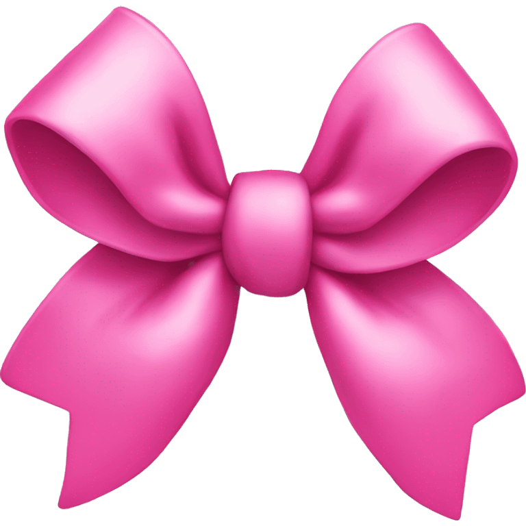 Pink bow emoji