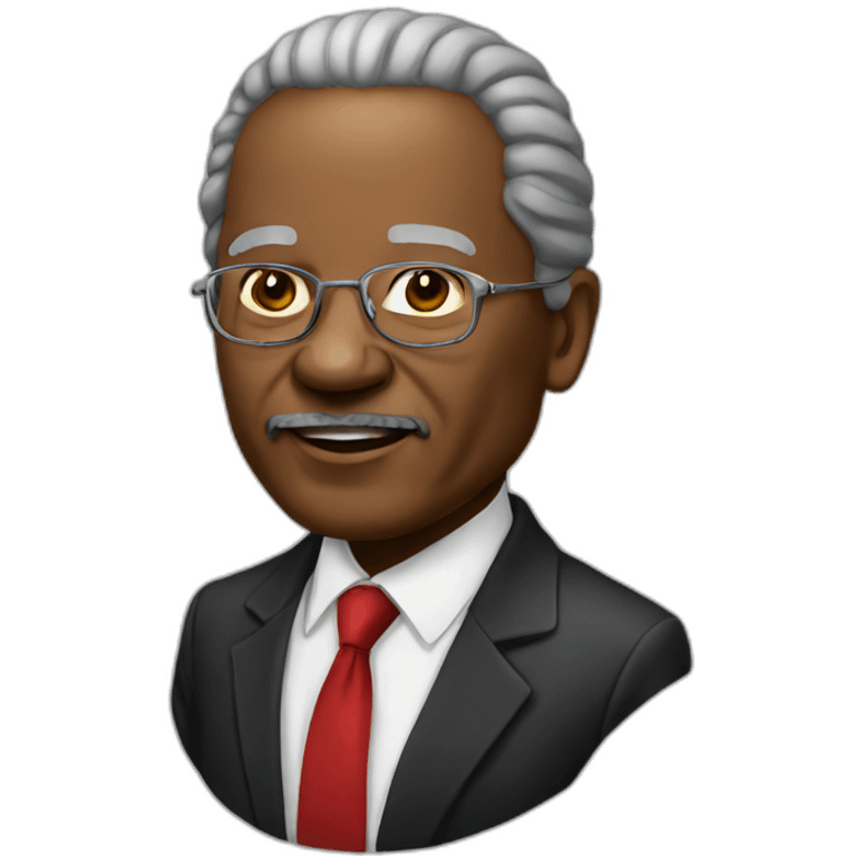 south african leader emoji