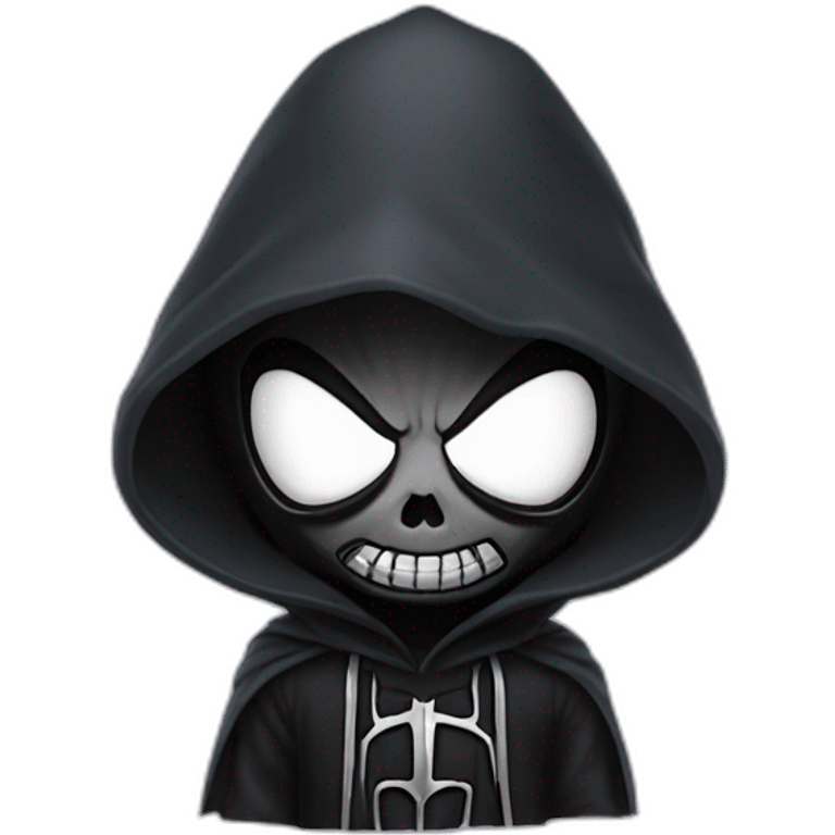 Grim reaper as Spider-Man emoji