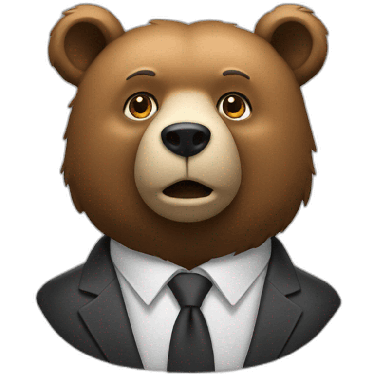 investor bear emoji