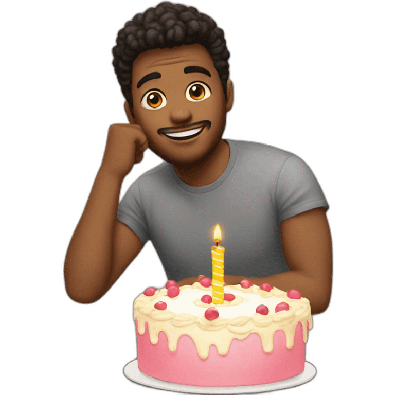 Happy birthday to my boyfriend emoji