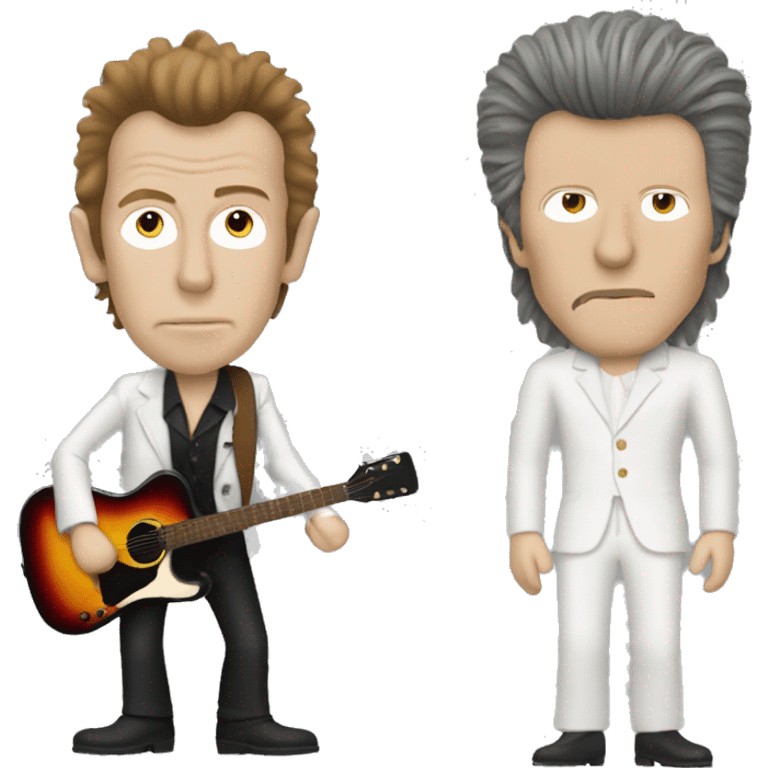 Bob Dylan David Bowie combo  emoji