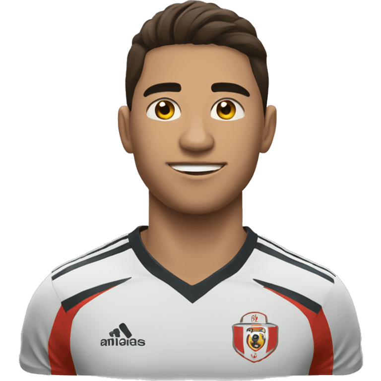 Futbolista Moreno joven  emoji