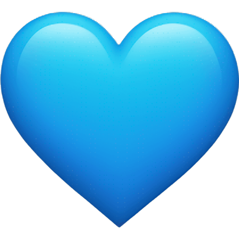 Blue heart with small blue heart close to it emoji