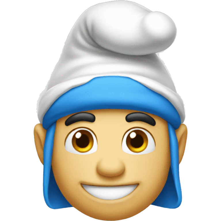 Smurf emoji