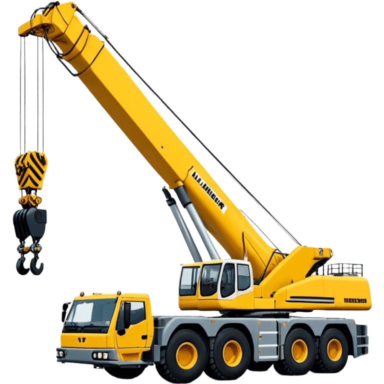 Crane - Liebherr LTM 1200-5.1 (Model Year: 2022) (Iconic colour: Yellow) emoji