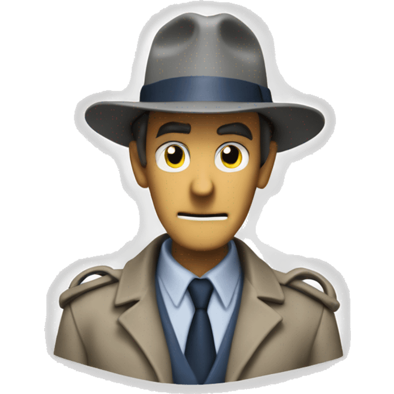 Inspector gadget when his message blows up emoji