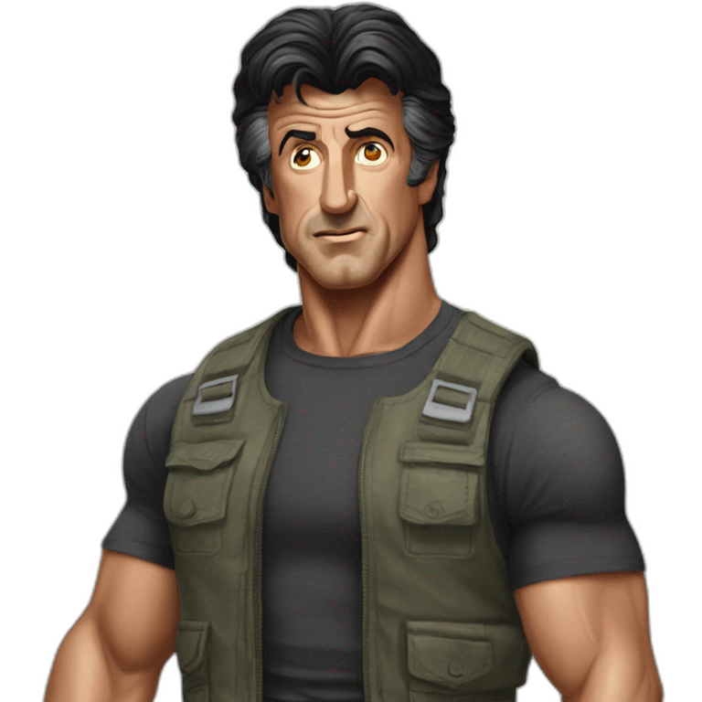 Sylvester-Stallone emoji