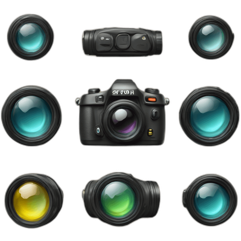 camera-lenses-and-water-gauge emoji