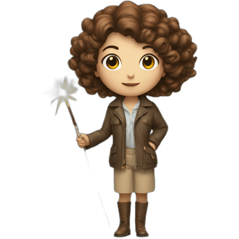 Tina Goldstein with magic wand emoji