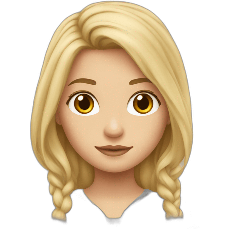 Harry Potter en fille blonde emoji