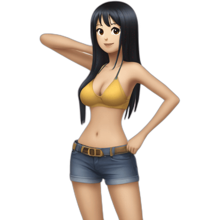 Nico Robin avec plusieurs bras emoji