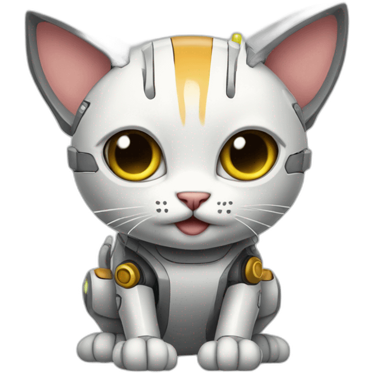 robot cat emoji