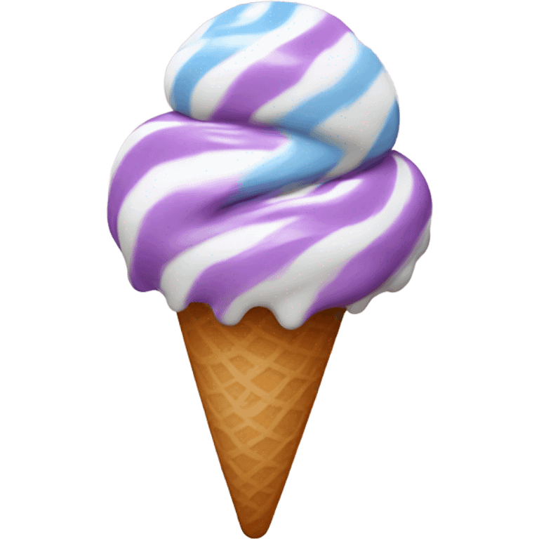 icecream swirl emoji