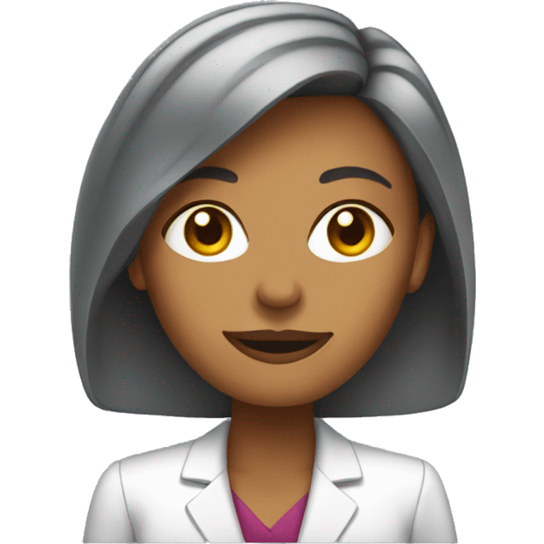 business woman in office emoji