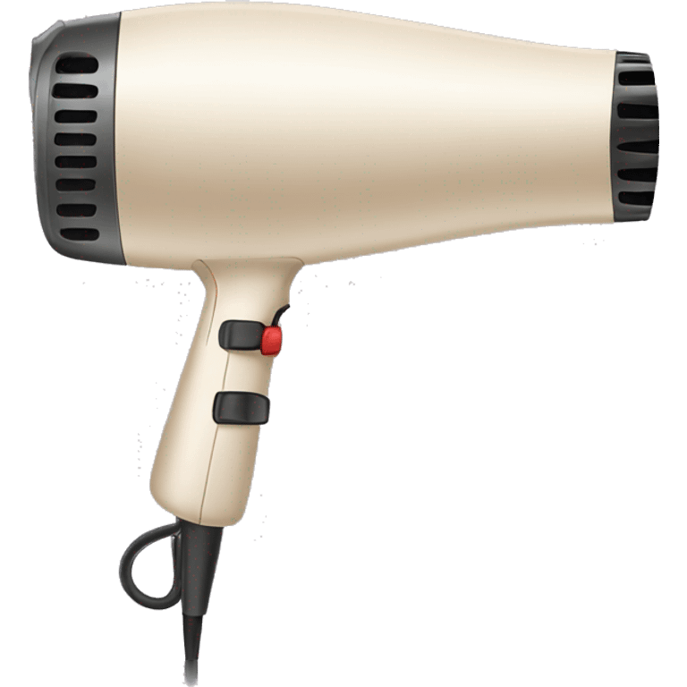 Light beige colored hair dryer emoji