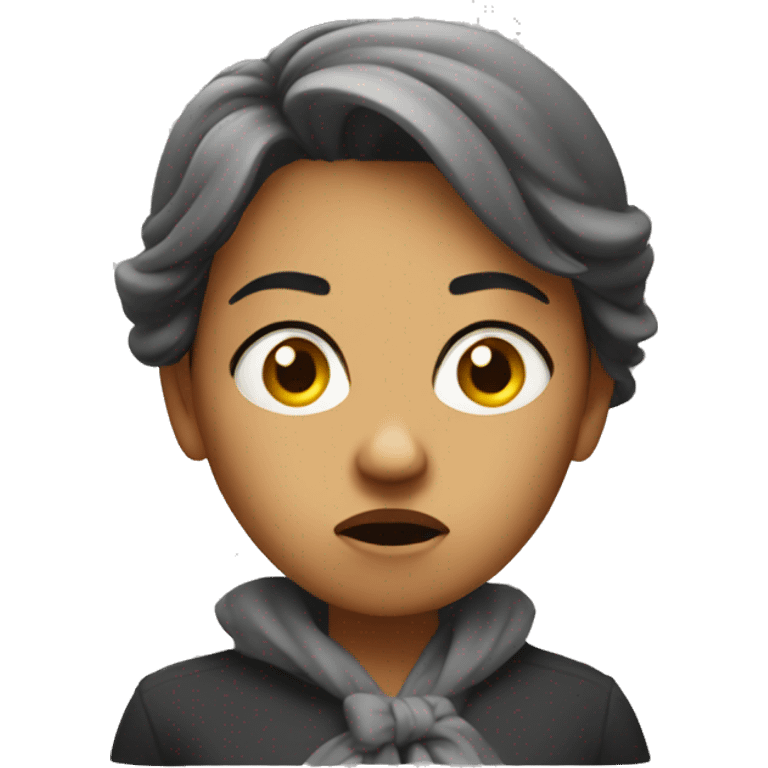 disgusted lady emoji