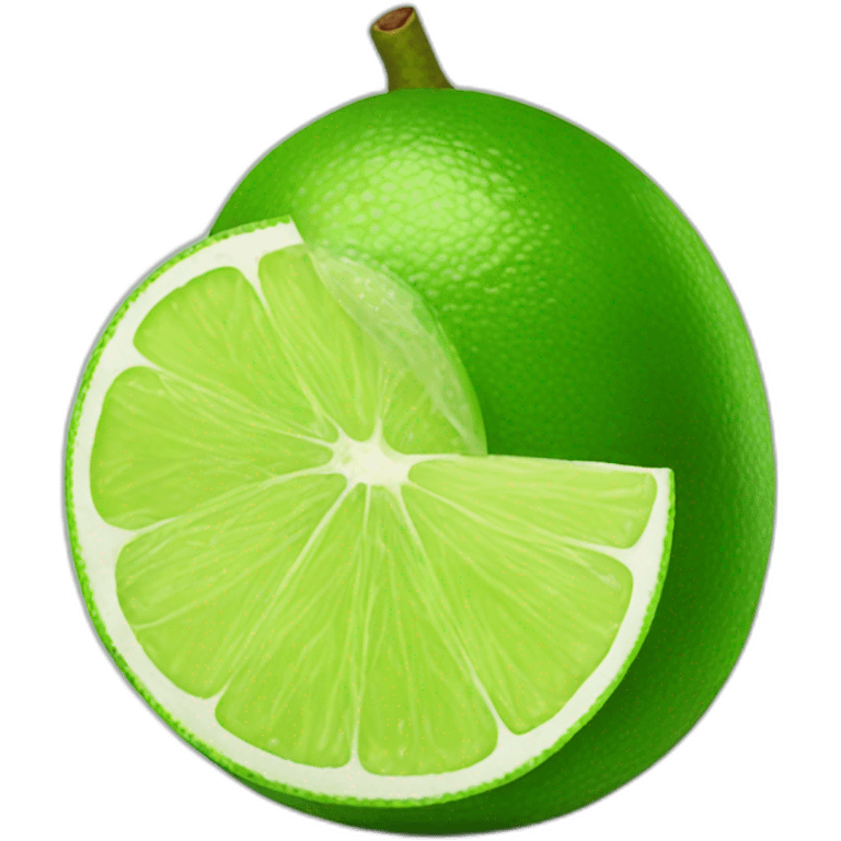 Lime emoji