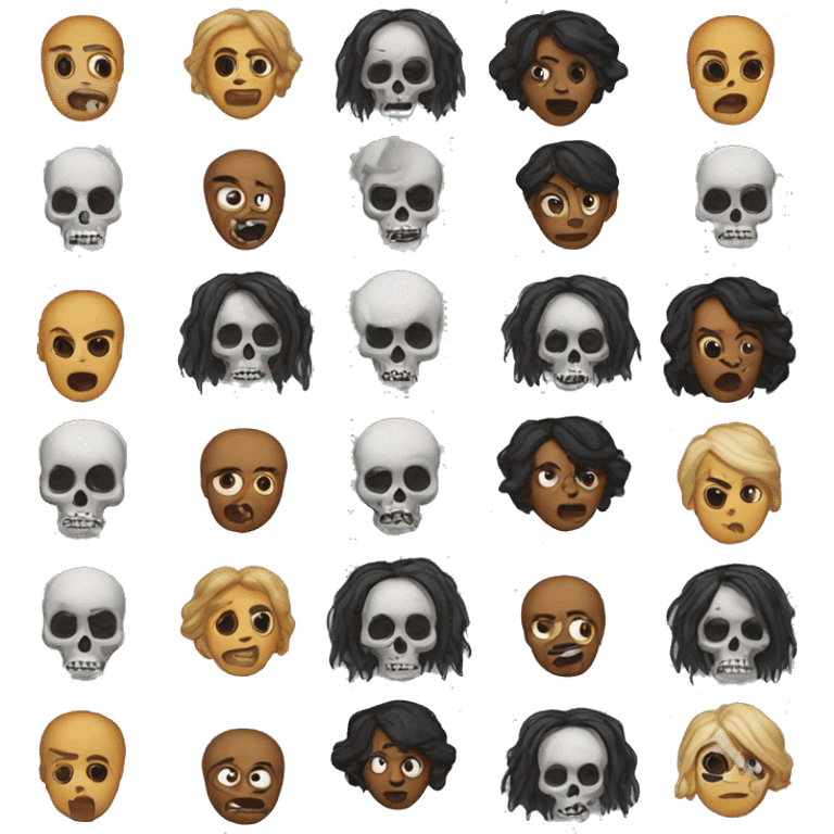 💀😮‍💨 emoji