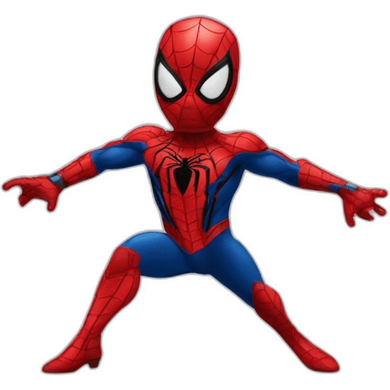 spiderman as dancing ironman emoji