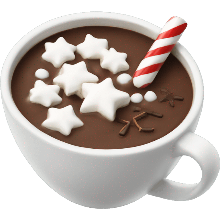 Christmas hot chocolate  emoji