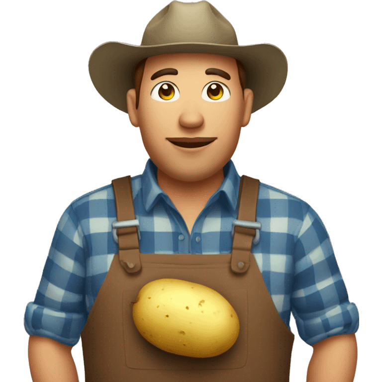 male potato farmer that is pregnant emoji