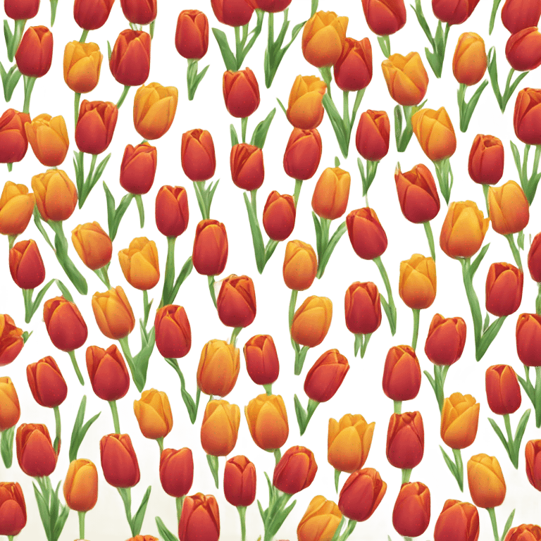 tulips emoji