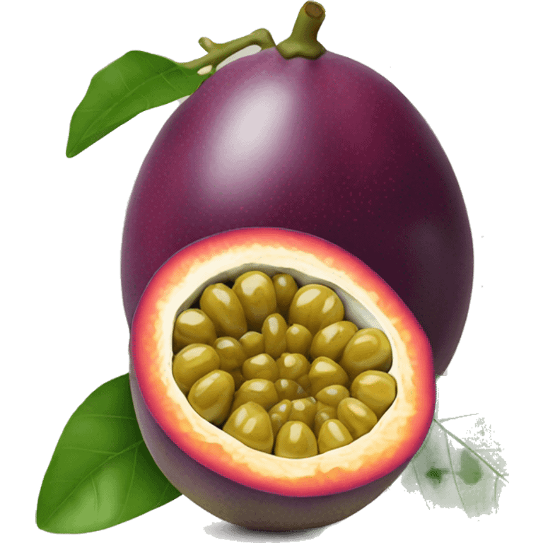 passion fruit  emoji