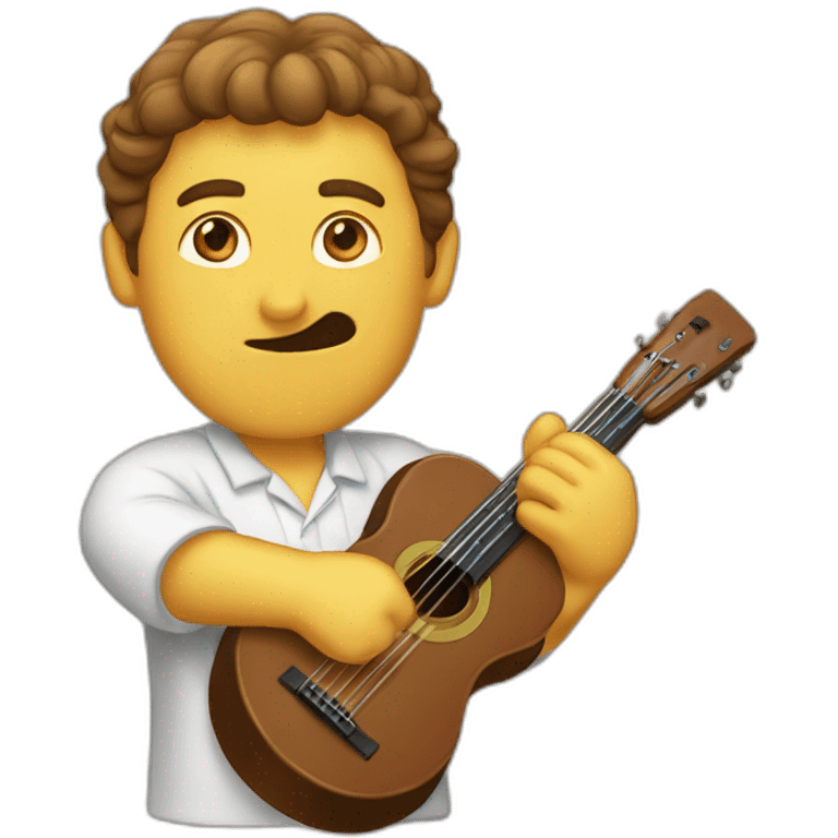 Relógio tocando emoji