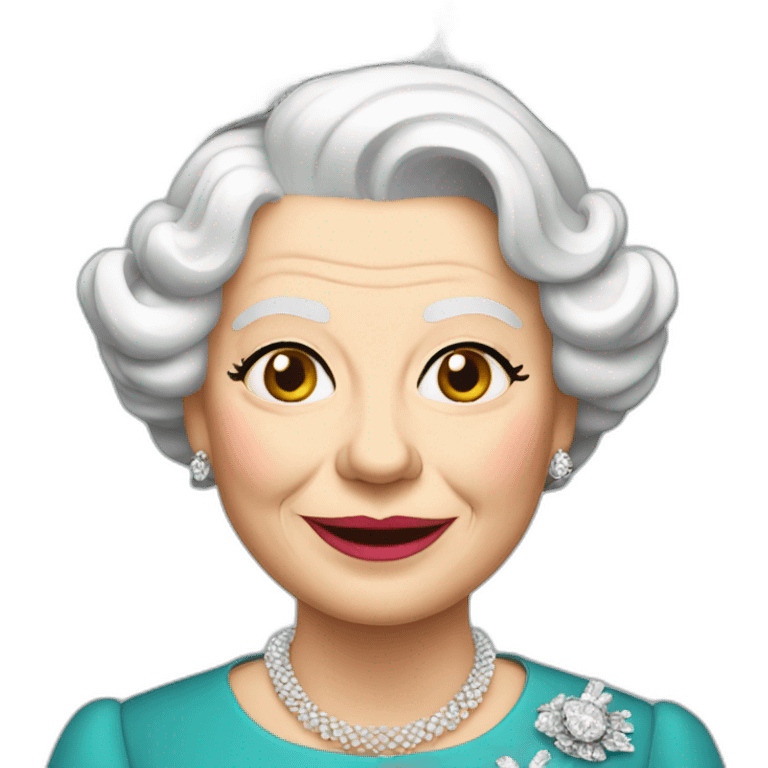 queen elizabeth emoji