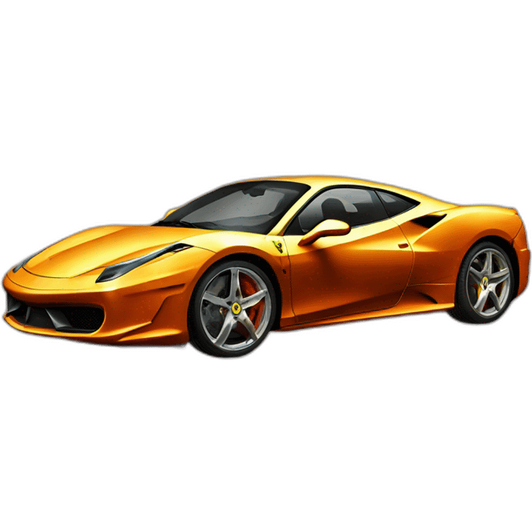 Ferari de côté emoji