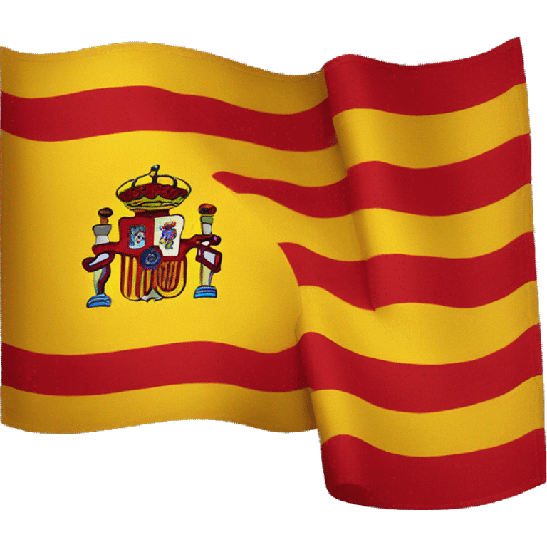 Spanish flag star emoji