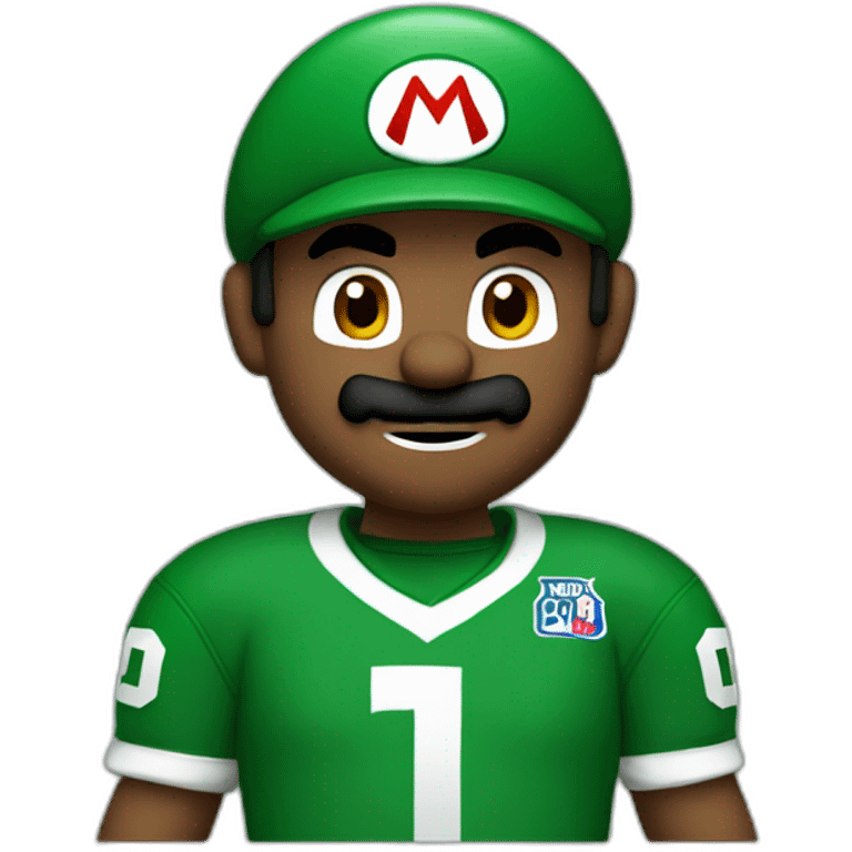 mario-wearing-a-jets-jersey emoji