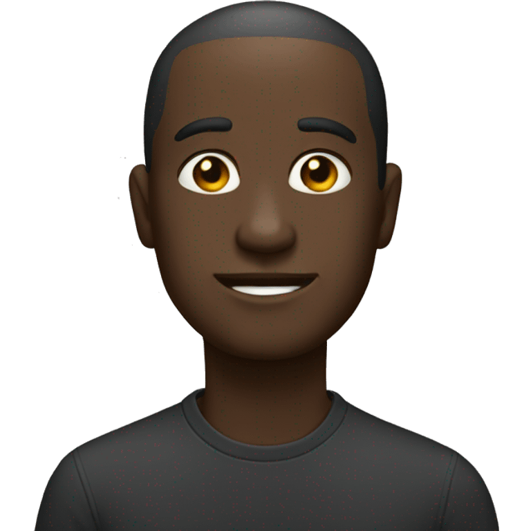 a black ca emoji