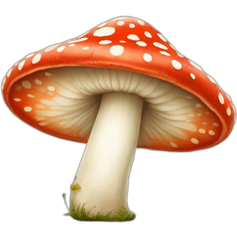 Amanita muscaria happy emoji