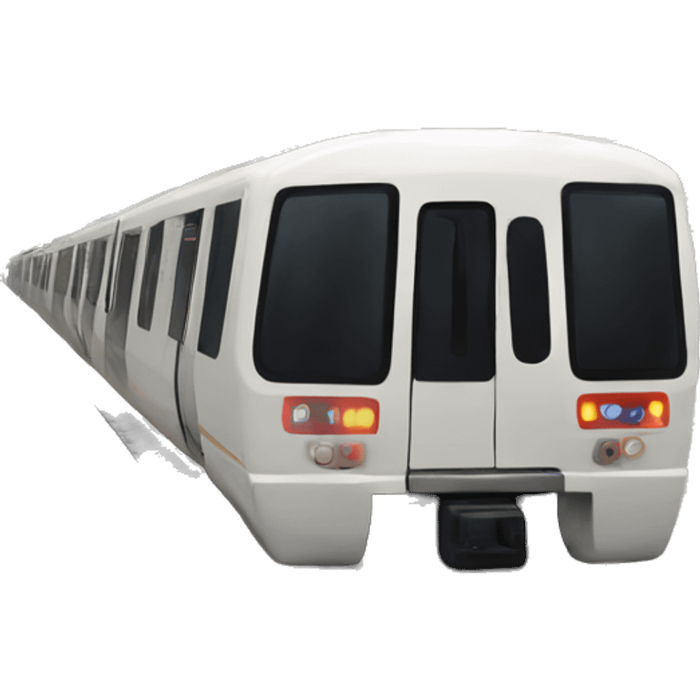 Metro train  emoji