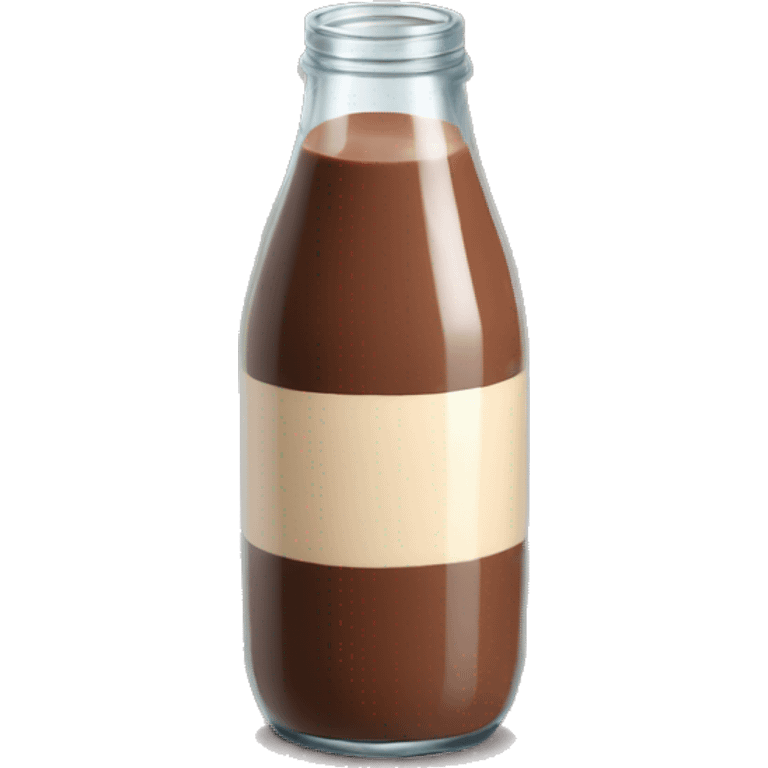 Chocolate Milk bottle emoji