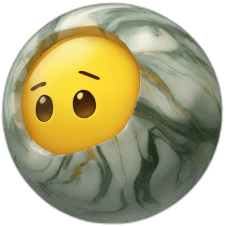 Marble ball emoji