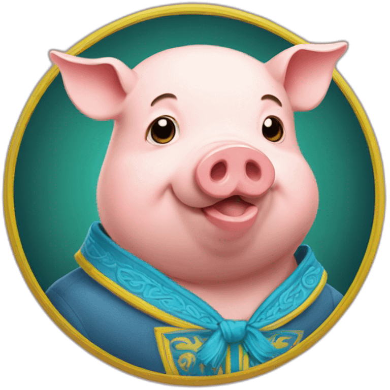 Ukrainian pig zelenkiy emoji