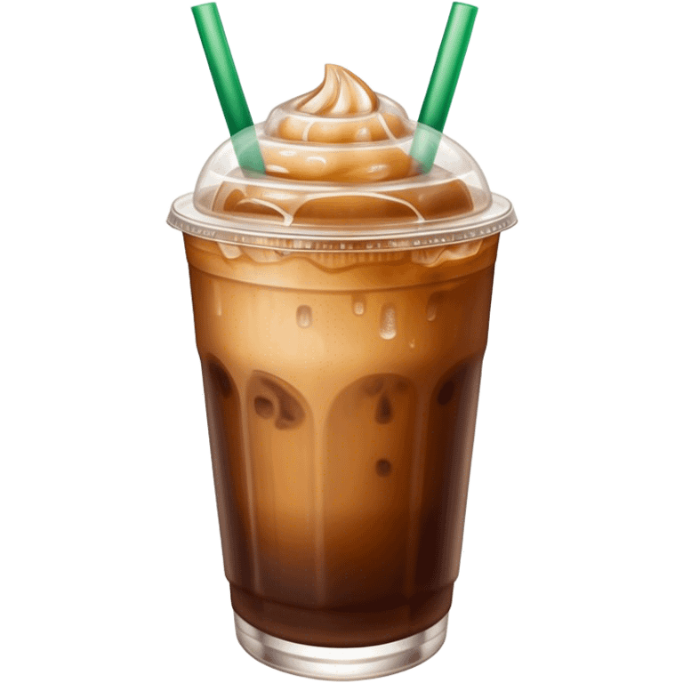 Starbucks iced coffee  emoji