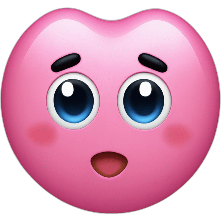 kirby heart emoji