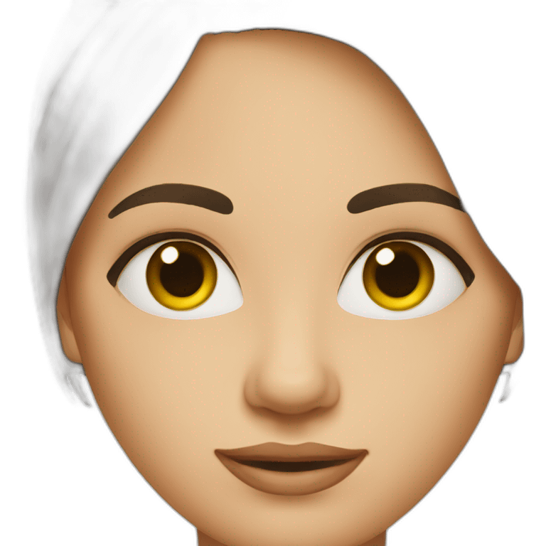 brunette-woman-with-hazel-eyes emoji