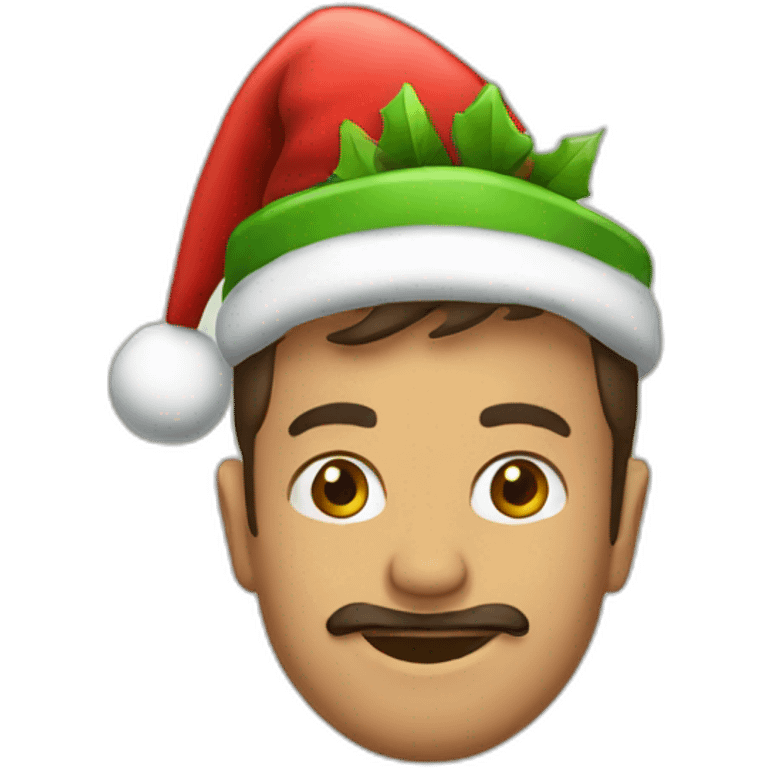 trebol navidad emoji