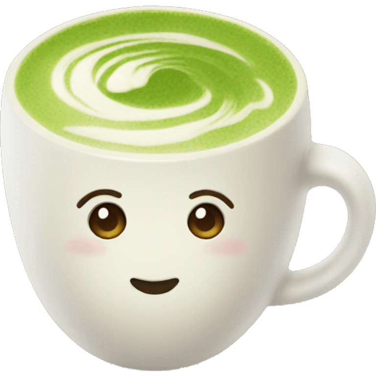 matcha latte emoji