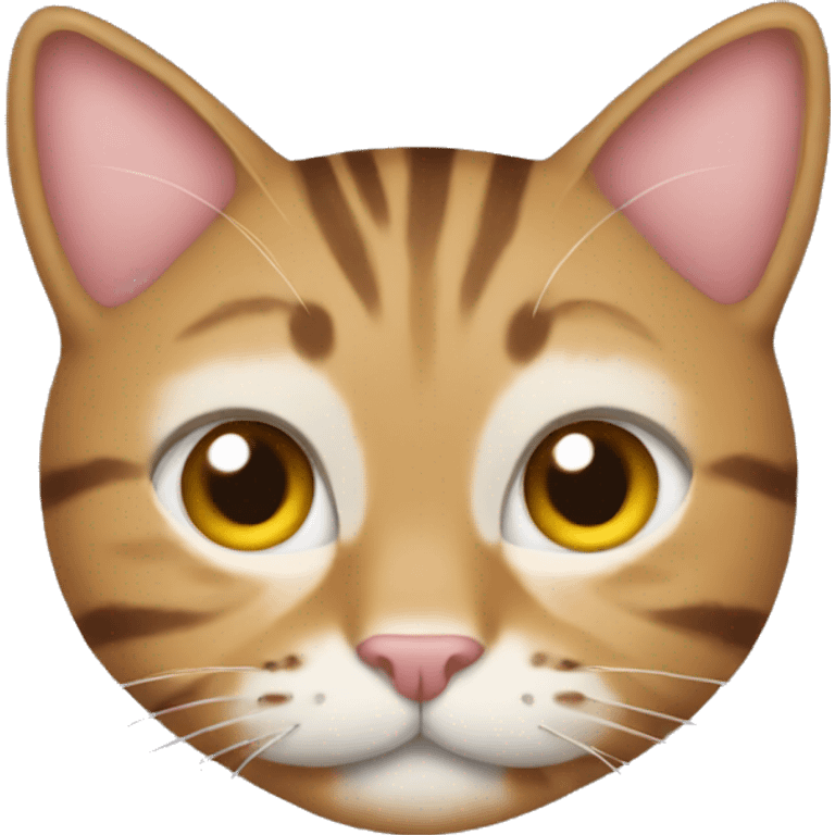 Make an tabby cat with shoes emoji